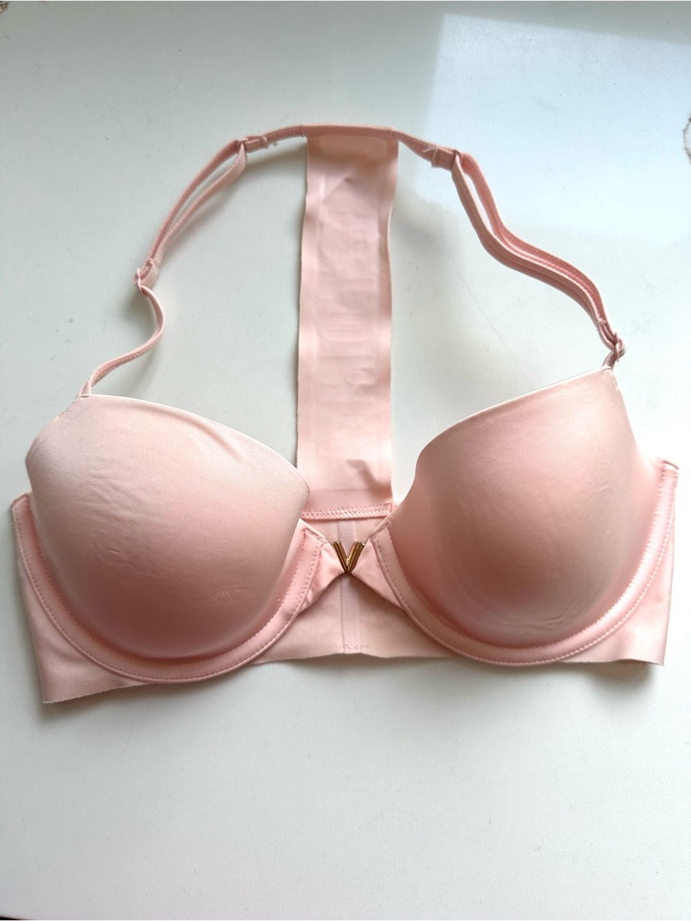 Victorias Secret pink T-Back Bra 32D